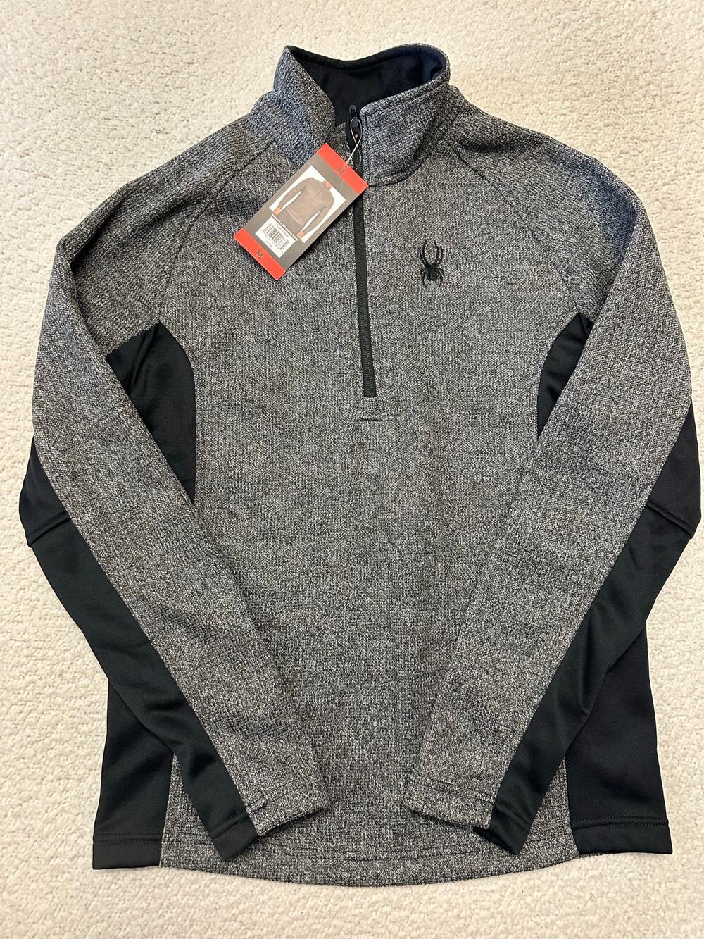 NWT* Spyder Mens Outbound Half Zip Pullover Medium